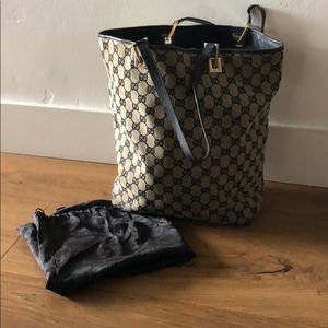 Authentic Gucci tote bag